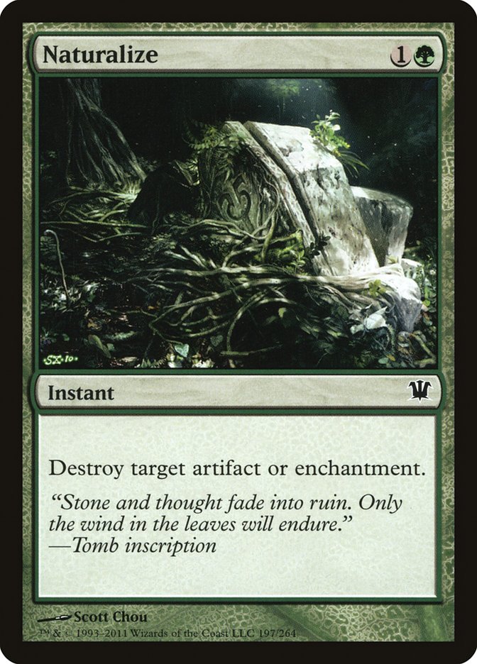 Naturalize [Innistrad] | Deep Dive Games St. Marys
