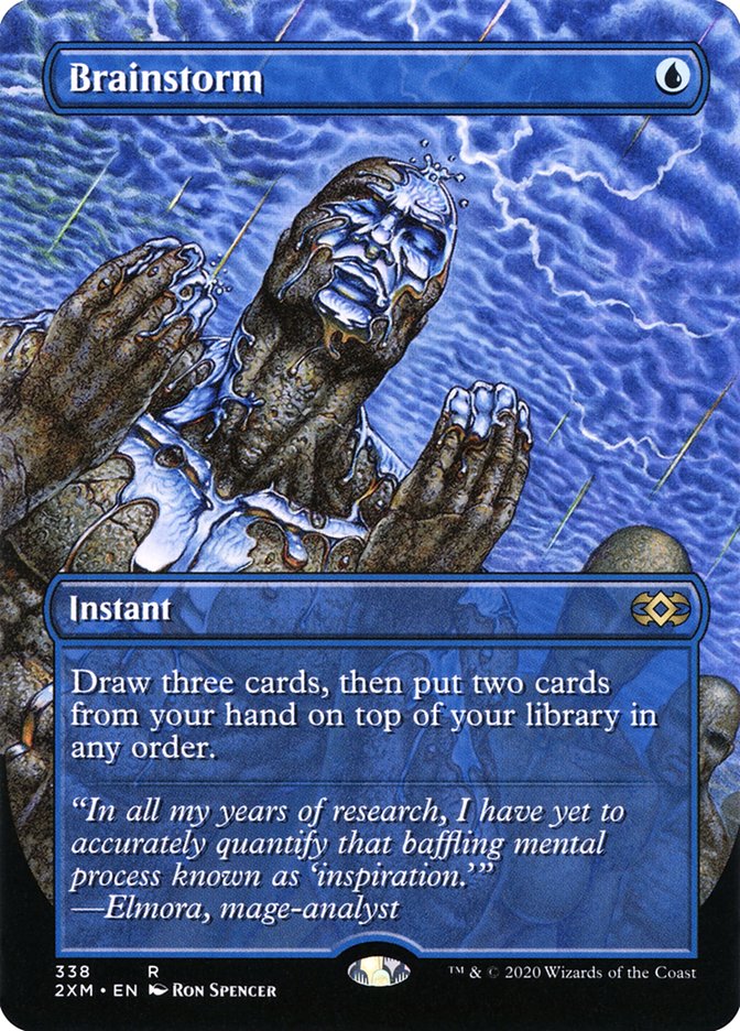 Brainstorm (Toppers) [Double Masters] | Deep Dive Games St. Marys
