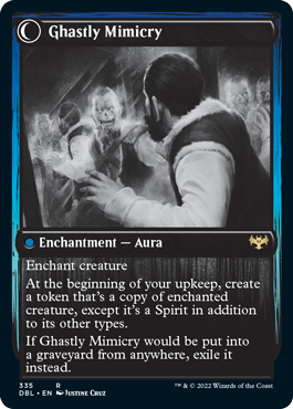 Mirrorhall Mimic // Ghastly Mimicry [Innistrad: Double Feature] | Deep Dive Games St. Marys