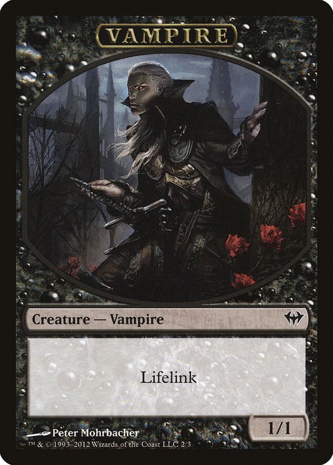Vampire Token [Dark Ascension Tokens] | Deep Dive Games St. Marys