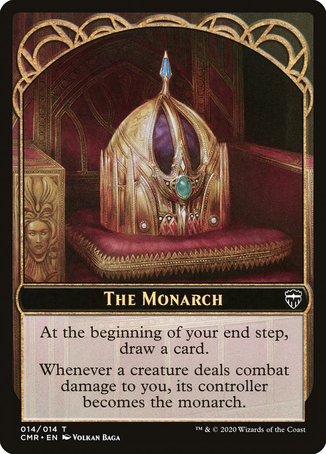 Soldier // The Monarch Double-Sided Token [Commander Legends Tokens] | Deep Dive Games St. Marys