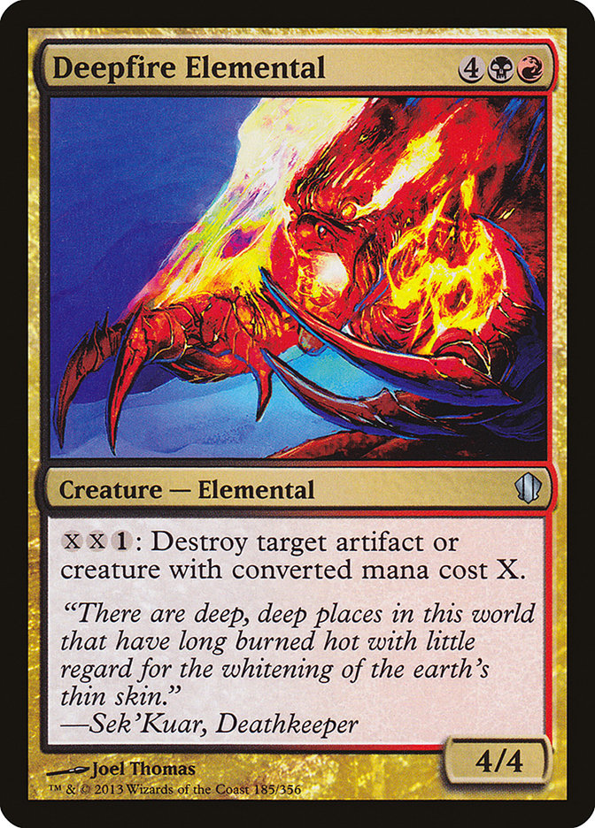 Deepfire Elemental [Commander 2013] | Deep Dive Games St. Marys