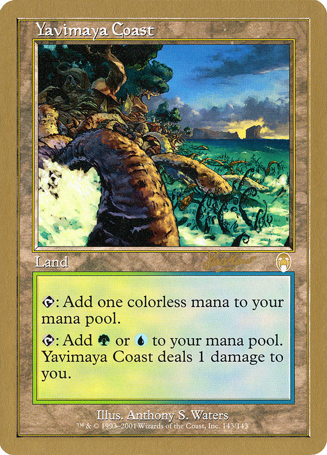 Yavimaya Coast (Sim Han How) [World Championship Decks 2002] | Deep Dive Games St. Marys