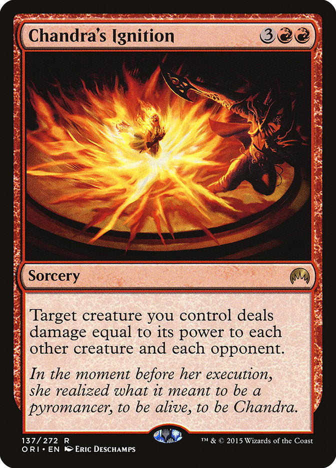 Chandra's Ignition [Magic Origins] | Deep Dive Games St. Marys