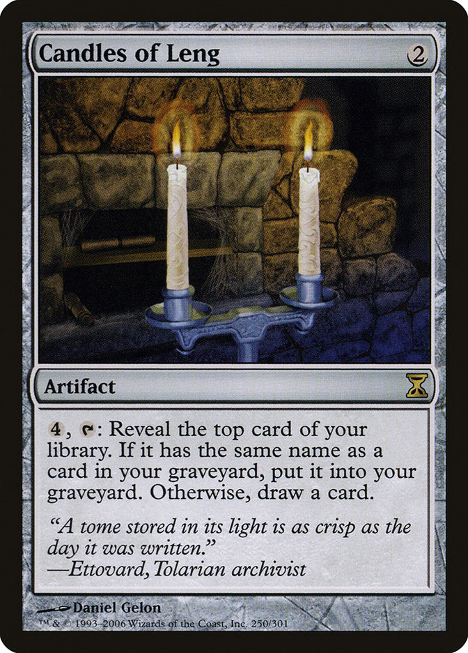Candles of Leng [Time Spiral] | Deep Dive Games St. Marys