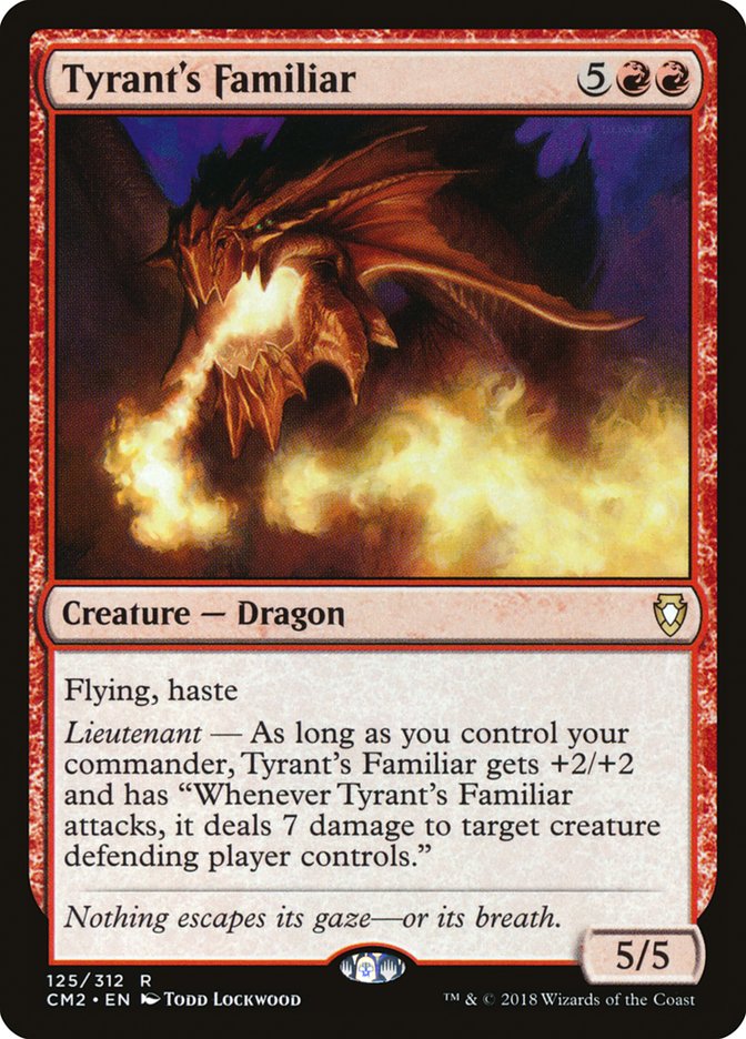 Tyrant's Familiar [Commander Anthology Volume II] | Deep Dive Games St. Marys