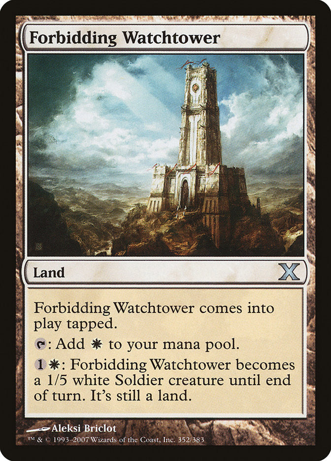 Forbidding Watchtower [Tenth Edition] | Deep Dive Games St. Marys
