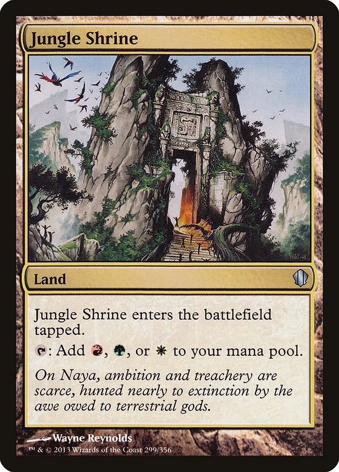 Jungle Shrine [Commander 2013] | Deep Dive Games St. Marys
