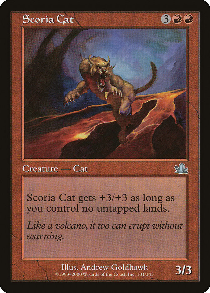 Scoria Cat [Prophecy] | Deep Dive Games St. Marys