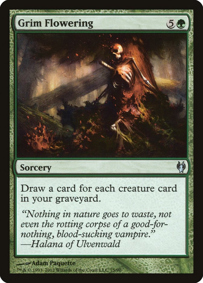 Grim Flowering [Duel Decks: Izzet vs. Golgari] | Deep Dive Games St. Marys
