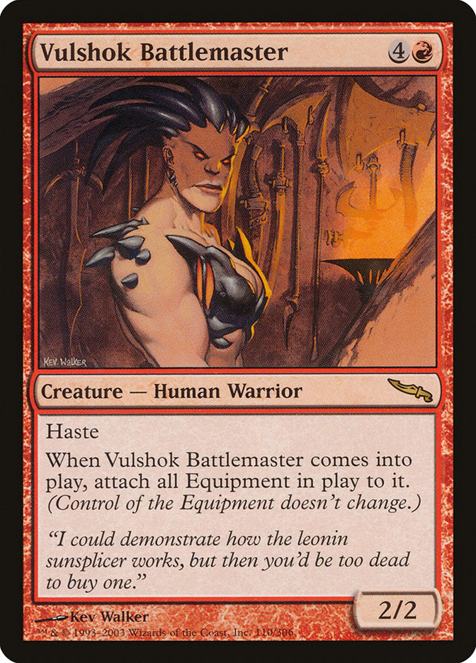 Vulshok Battlemaster [Mirrodin] | Deep Dive Games St. Marys