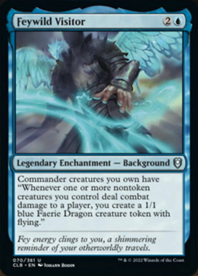 Feywild Visitor [Commander Legends: Battle for Baldur's Gate] | Deep Dive Games St. Marys
