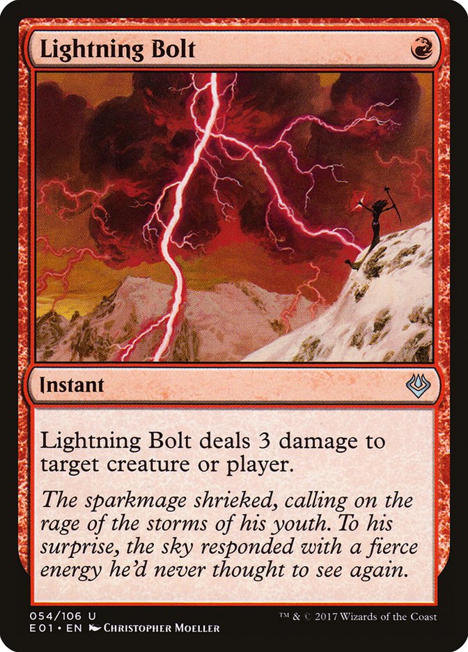 Lightning Bolt [Archenemy: Nicol Bolas] | Deep Dive Games St. Marys