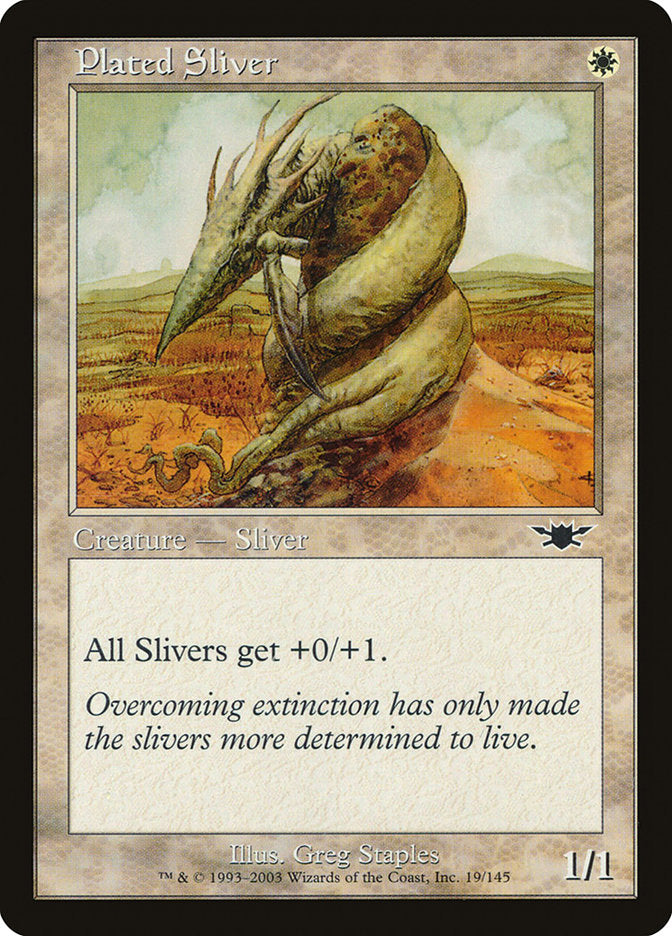 Plated Sliver [Legions] | Deep Dive Games St. Marys