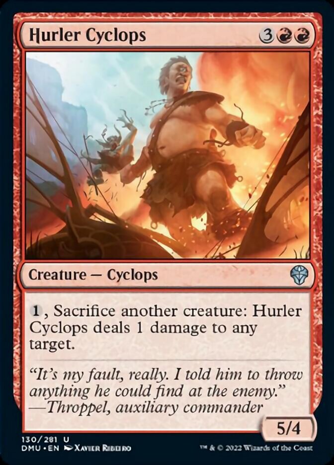 Hurler Cyclops [Dominaria United] | Deep Dive Games St. Marys
