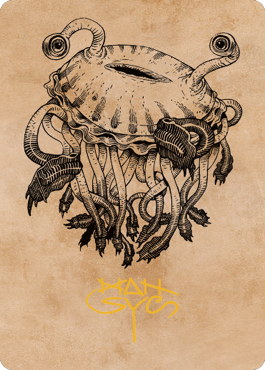 Gluntch, the Bestower Art Card (Gold-Stamped Signature) [Commander Legends: Battle for Baldur's Gate Art Series] | Deep Dive Games St. Marys