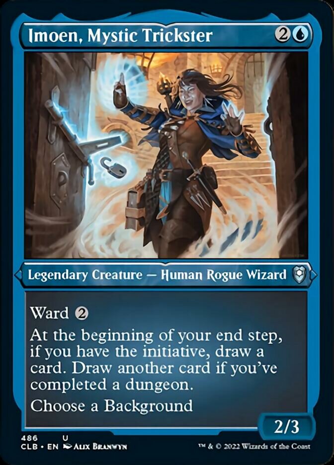 Imoen, Mystic Trickster (Foil Etched) [Commander Legends: Battle for Baldur's Gate] | Deep Dive Games St. Marys