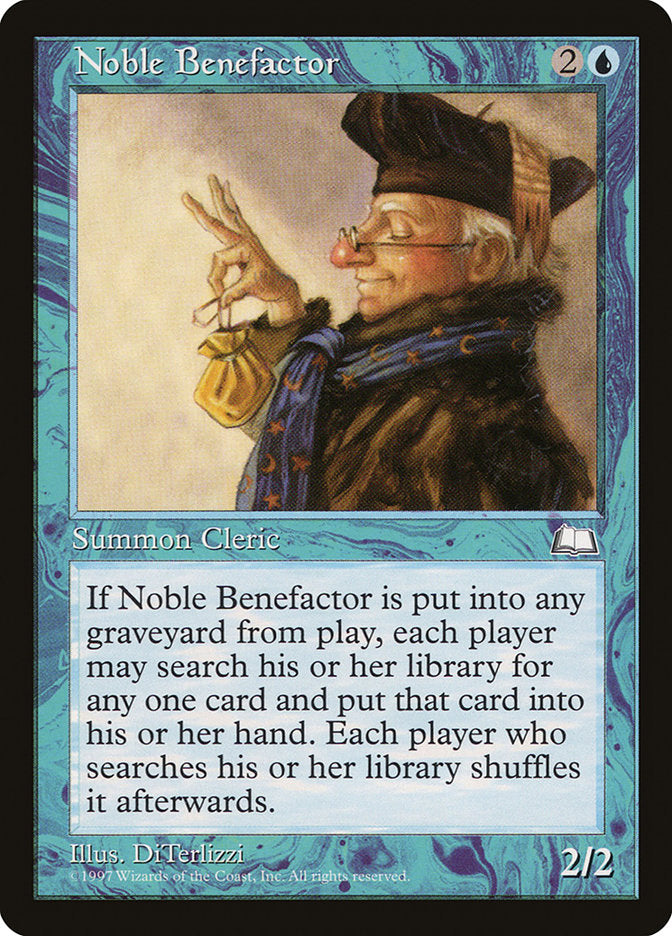 Noble Benefactor [Weatherlight] | Deep Dive Games St. Marys