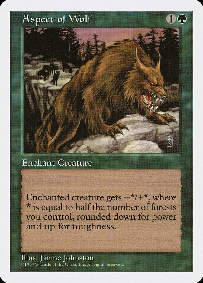 Aspect of Wolf [Fifth Edition] | Deep Dive Games St. Marys