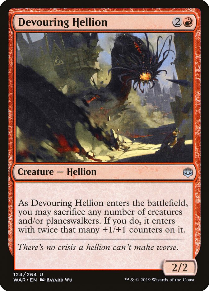 Devouring Hellion [War of the Spark] | Deep Dive Games St. Marys