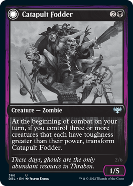Catapult Fodder // Catapult Captain [Innistrad: Double Feature] | Deep Dive Games St. Marys