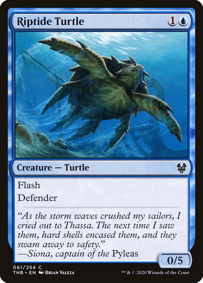 Riptide Turtle [Theros Beyond Death] | Deep Dive Games St. Marys