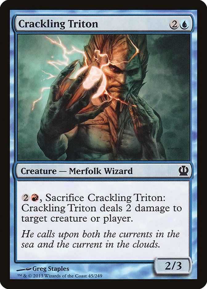 Crackling Triton [Theros] | Deep Dive Games St. Marys