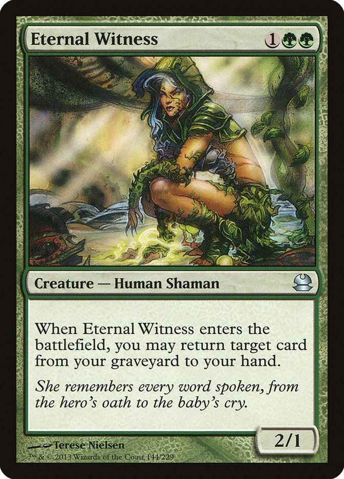 Eternal Witness [Modern Masters] | Deep Dive Games St. Marys