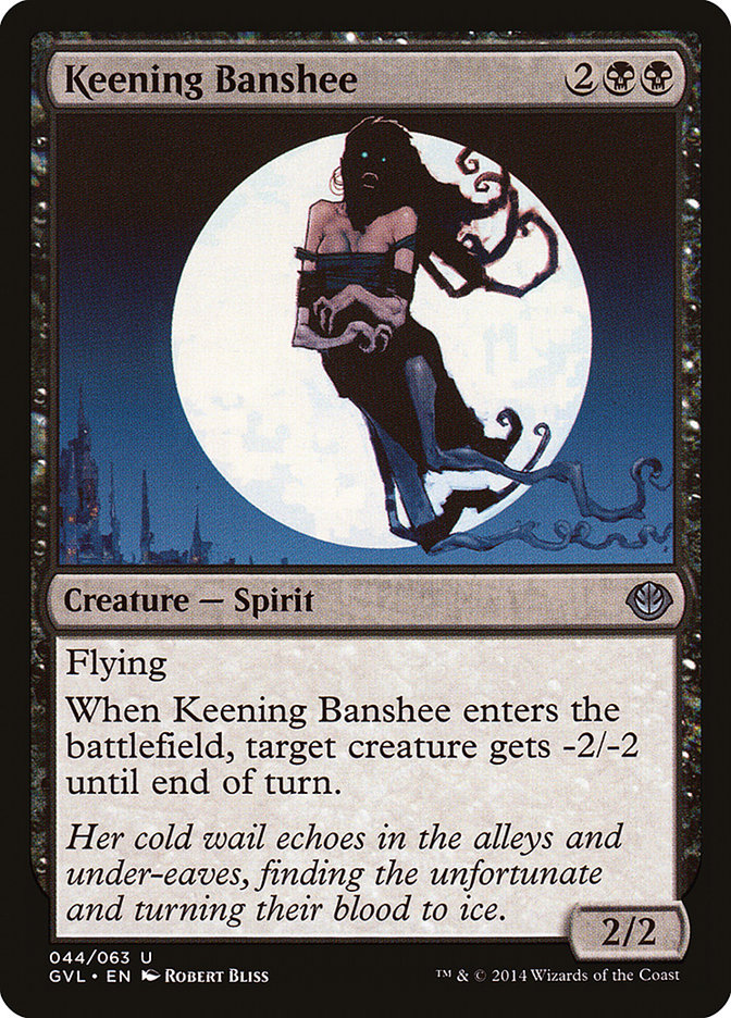 Keening Banshee (Garruk vs. Liliana) [Duel Decks Anthology] | Deep Dive Games St. Marys