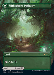 Darkbore Pathway // Slitherbore Pathway (Borderless) [Secret Lair: Ultimate Edition 2] | Deep Dive Games St. Marys
