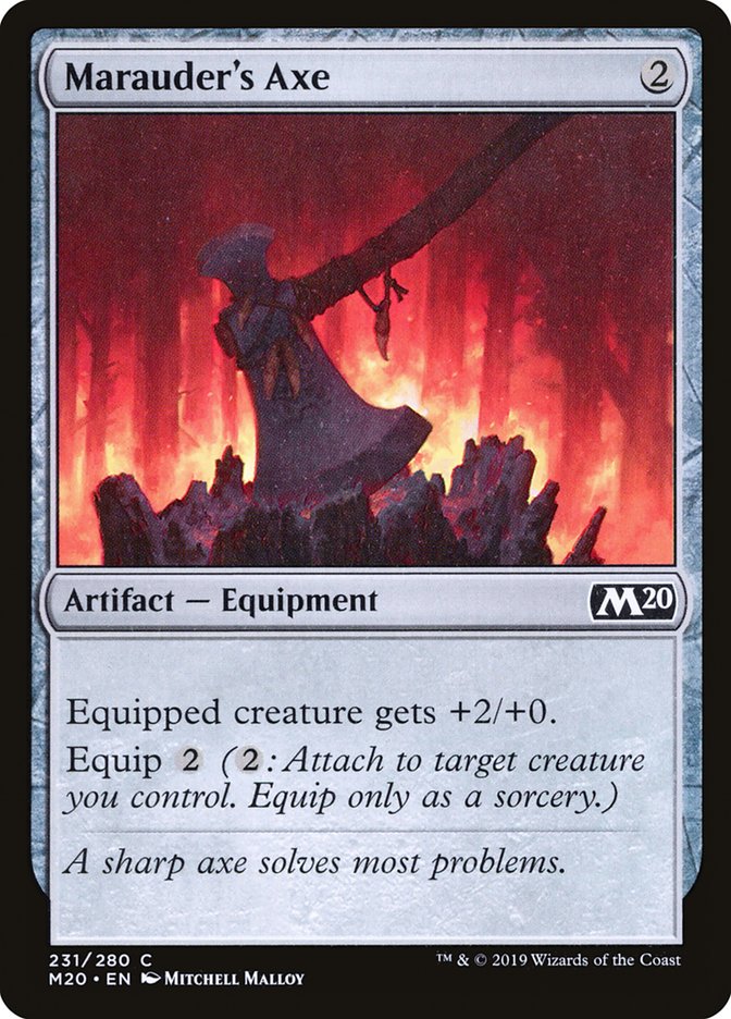 Marauder's Axe [Core Set 2020] | Deep Dive Games St. Marys