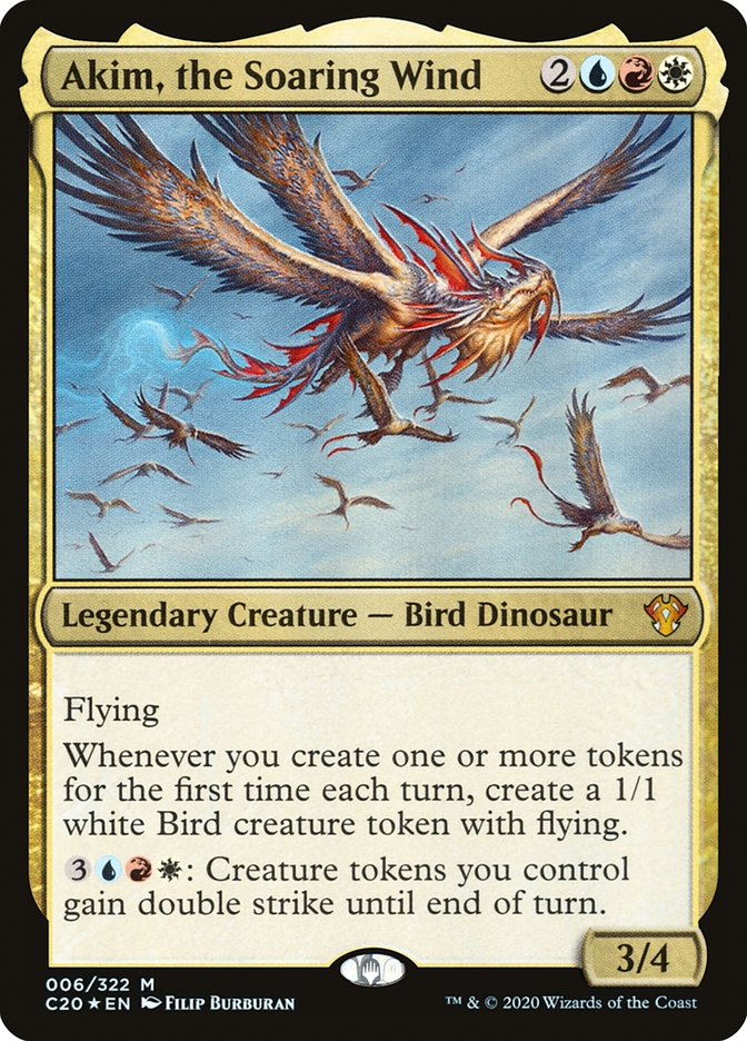 Akim, the Soaring Wind [Commander 2020] | Deep Dive Games St. Marys