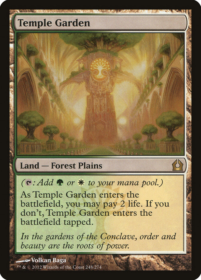Temple Garden [Return to Ravnica] | Deep Dive Games St. Marys