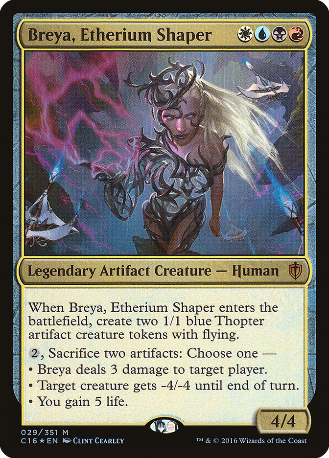 Breya, Etherium Shaper [Commander 2016] | Deep Dive Games St. Marys