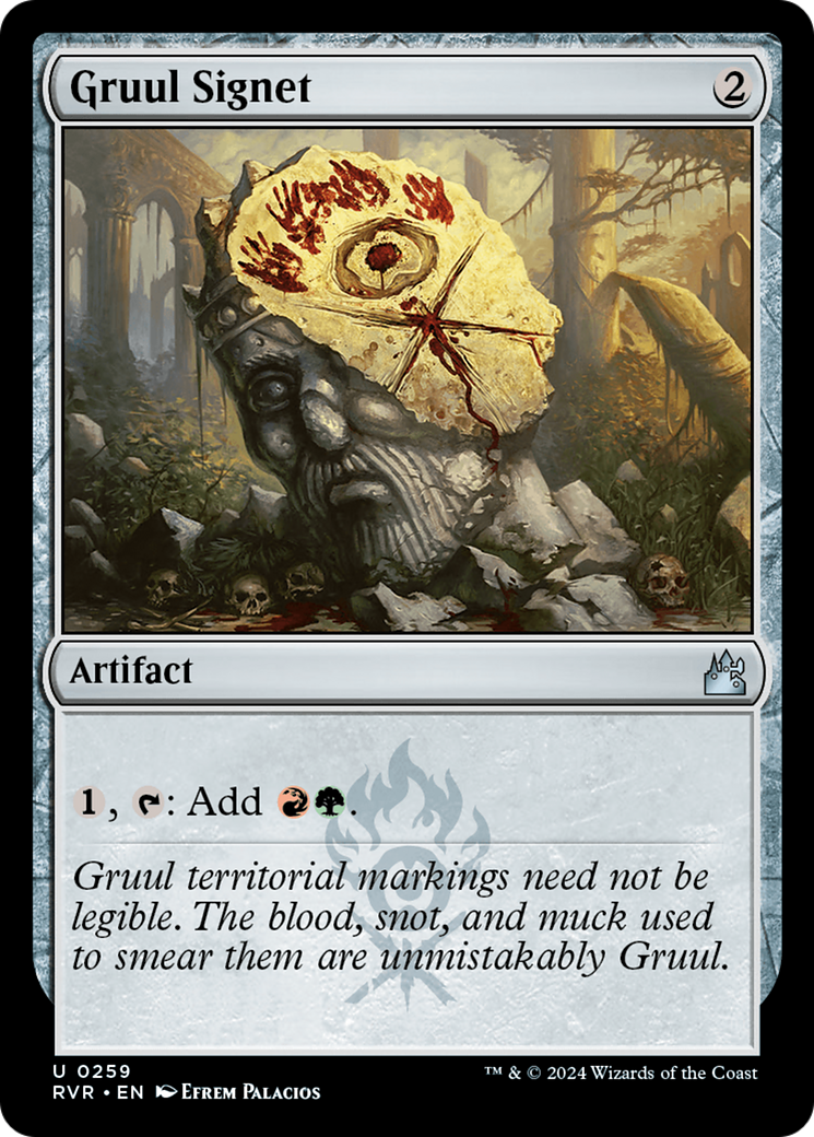 Gruul Signet [Ravnica Remastered] | Deep Dive Games St. Marys