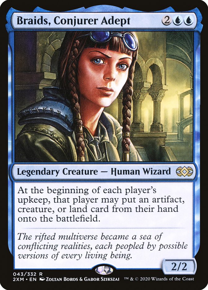 Braids, Conjurer Adept [Double Masters] | Deep Dive Games St. Marys