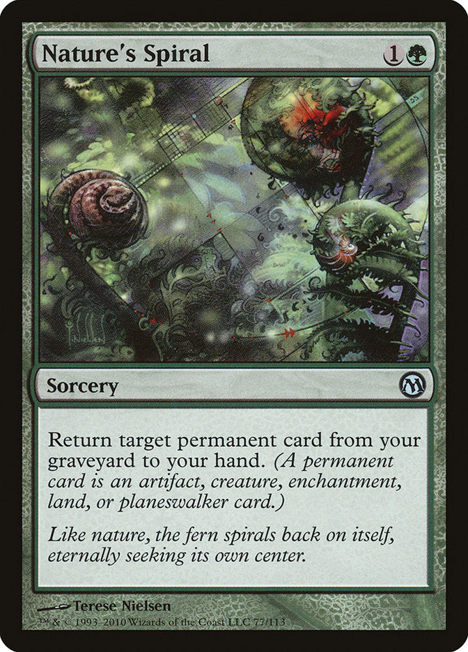 Nature's Spiral [Duels of the Planeswalkers] | Deep Dive Games St. Marys