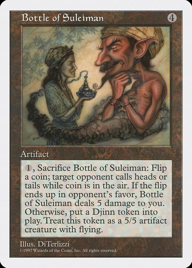 Bottle of Suleiman [Fifth Edition] | Deep Dive Games St. Marys
