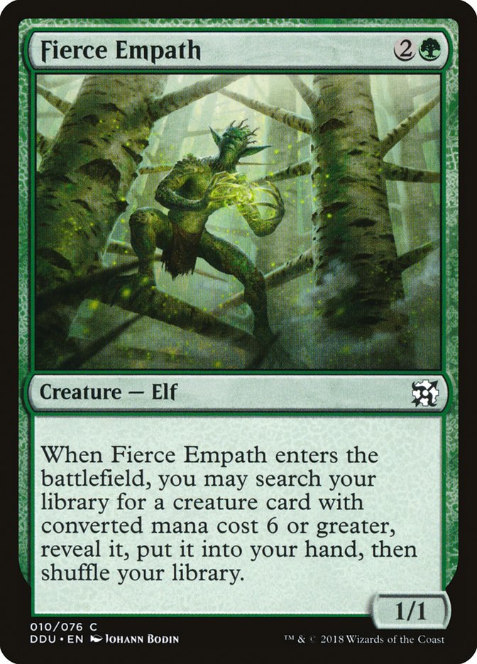 Fierce Empath [Duel Decks: Elves vs. Inventors] | Deep Dive Games St. Marys