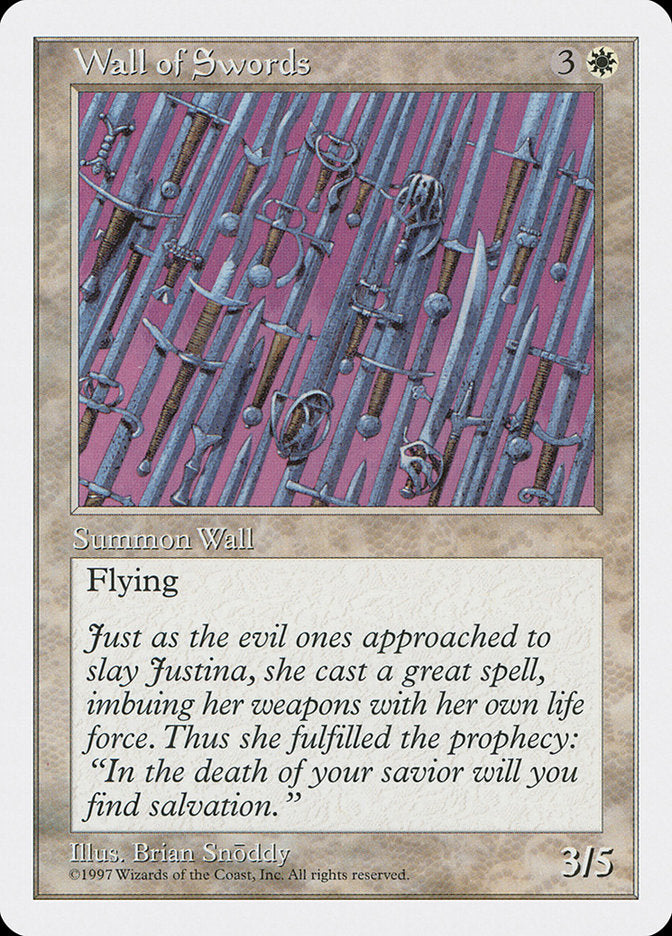Wall of Swords [Fifth Edition] | Deep Dive Games St. Marys