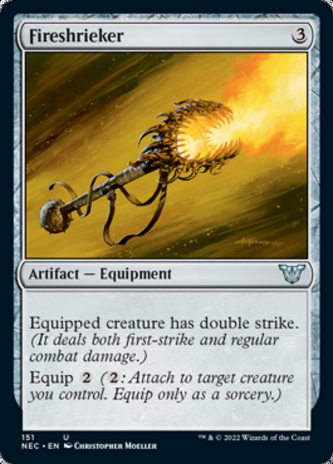 Fireshrieker [Kamigawa: Neon Dynasty Commander] | Deep Dive Games St. Marys