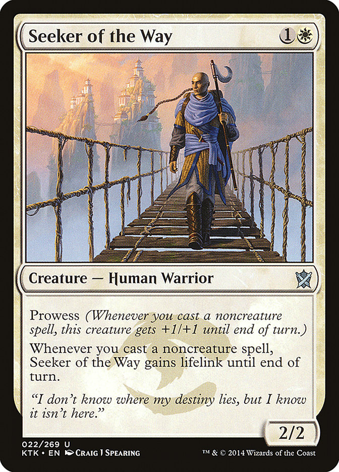 Seeker of the Way [Khans of Tarkir] | Deep Dive Games St. Marys