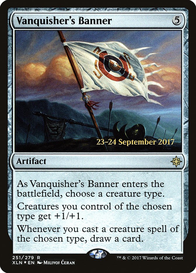 Vanquisher's Banner [Ixalan Prerelease Promos] | Deep Dive Games St. Marys