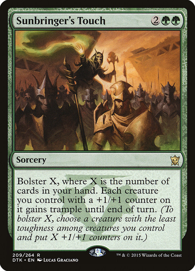 Sunbringer's Touch [Dragons of Tarkir] | Deep Dive Games St. Marys