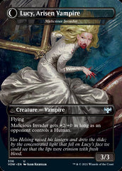 Innocent Traveler // Malicious Invader - Lucy Westenra // Lucy, Arisen Vampire [Innistrad: Crimson Vow] | Deep Dive Games St. Marys