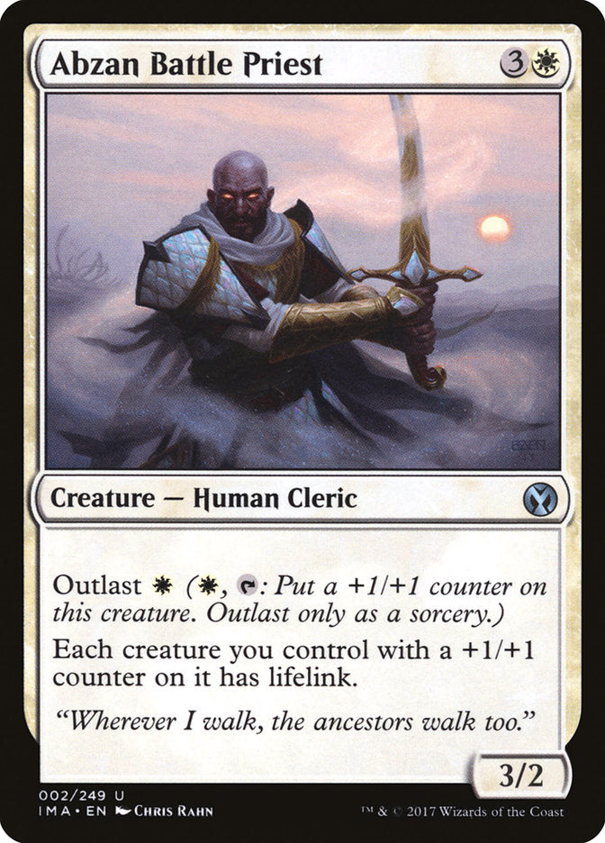 Abzan Battle Priest [Iconic Masters] | Deep Dive Games St. Marys