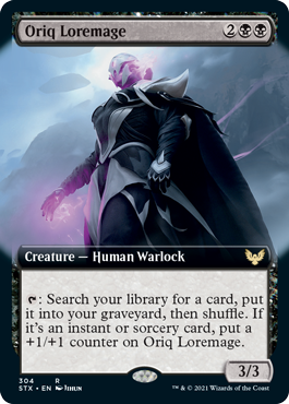 Oriq Loremage (Extended Art) [Strixhaven: School of Mages] | Deep Dive Games St. Marys