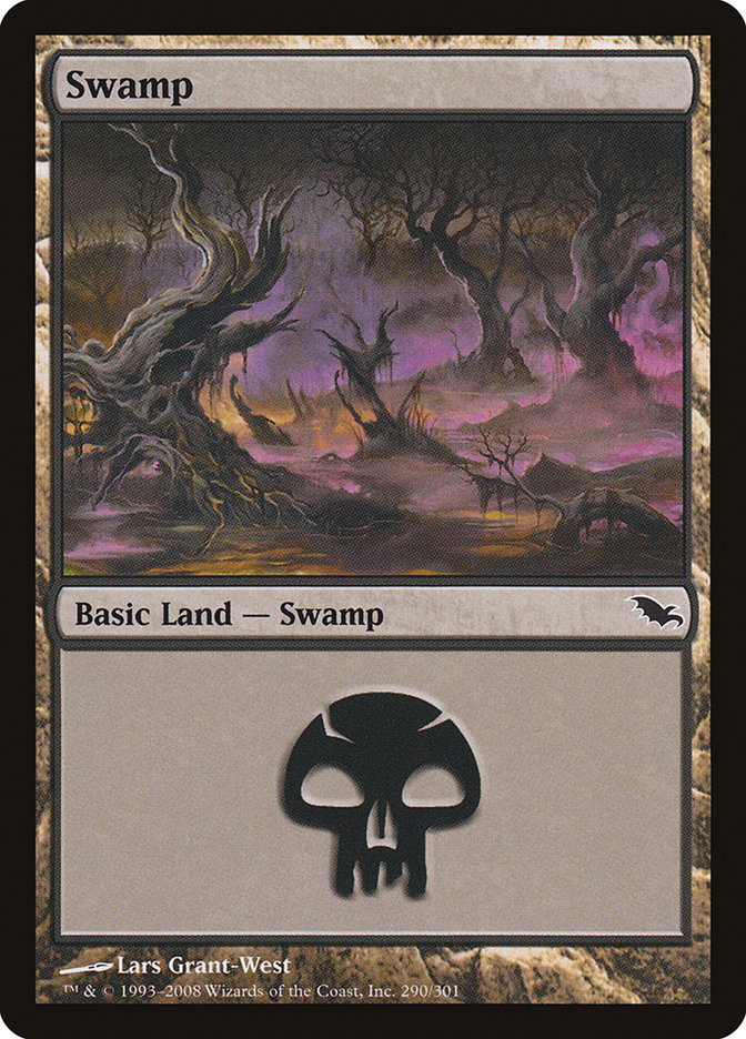 Swamp (290) [Shadowmoor] | Deep Dive Games St. Marys