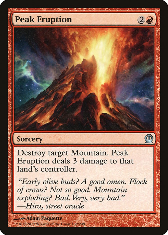 Peak Eruption [Theros] | Deep Dive Games St. Marys