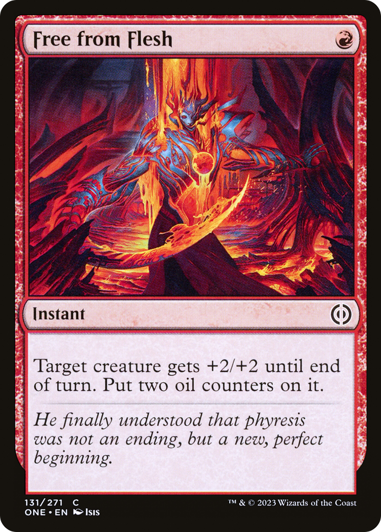 Free from Flesh [Phyrexia: All Will Be One] | Deep Dive Games St. Marys